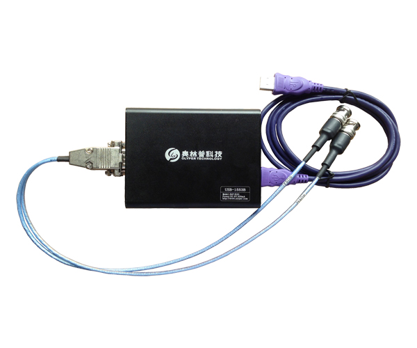 OLP-3101，USB，1通道，全功能，1Mbps，1553B总线模块
